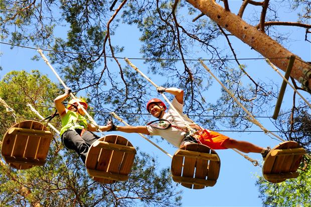 The Atreenalin Adventure Park in Rauha.