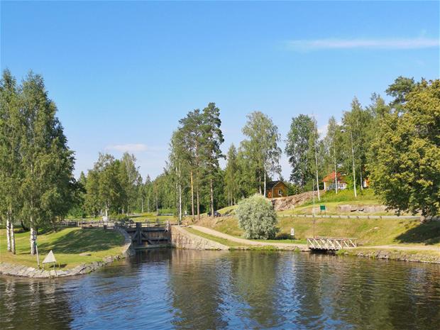 The Saimaa Canal in summer.